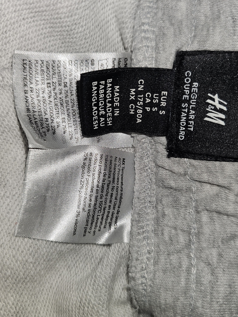 H&M Light Gray Casual Sweat Shorts - Picture 8 of 9